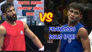 Bhanu Pratap(IND) vs Francisco(PHI) ll 60kg Men's 8th SWC #sanda #fight #wushu #mma #takedown #kick