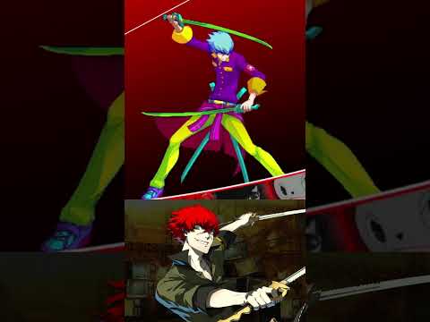 Sho MINAZUKI All Colors Persona 4 Arena Ultimax #shorts #persona4