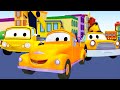救急車,トラクター, そしてブルドーザ、レッカー車のトム, (子供向け)車&トラックの建設アニメ 🚚🚕