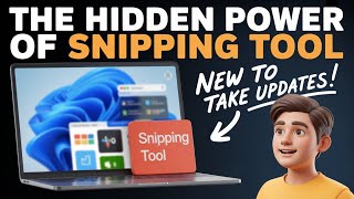 The Hidden Power of Snipping Tool in Windows 11 | You Didn't Know!  The magic of Snipping Tool