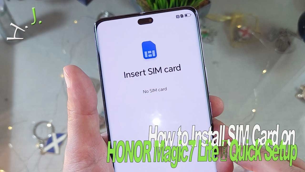 How to Install SIM Card on HONOR Magic7 Lite 📲 Quick Setup