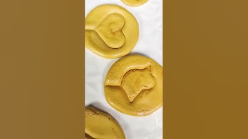 How to make "Squid Game" Homemade Honeycomb Candy Challenge #Shorts