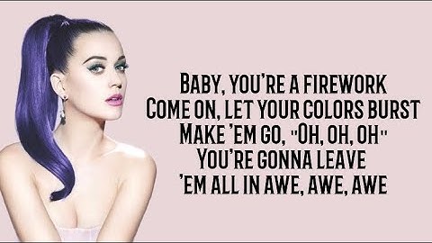 Thumbnail of Katy Perry - Firework (Lyrics)