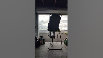 Man Working Out on Inversion Table Falls Hilariously - 1436707