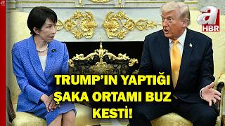 Donald Trump’tan Tepki Çeken “Pearl Harbor” Şakası! Japon Başbakan Dondu Kaldı | A Haber