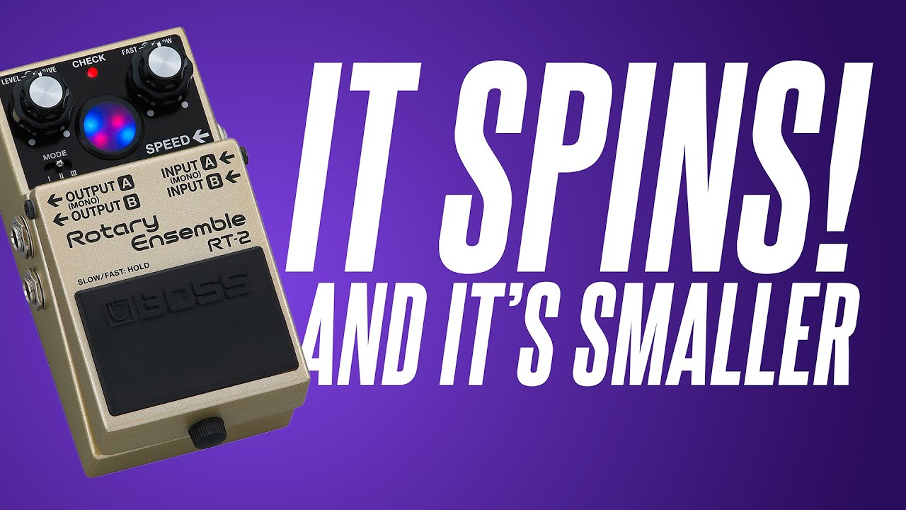 IT SPINS! Boss RT-2 Rotary Ensemble!