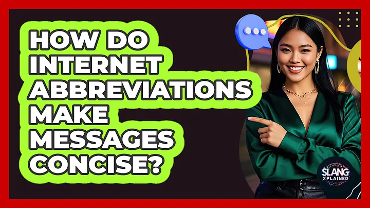 How Do Internet Abbreviations Make Messages Concise? - SlangXplained
