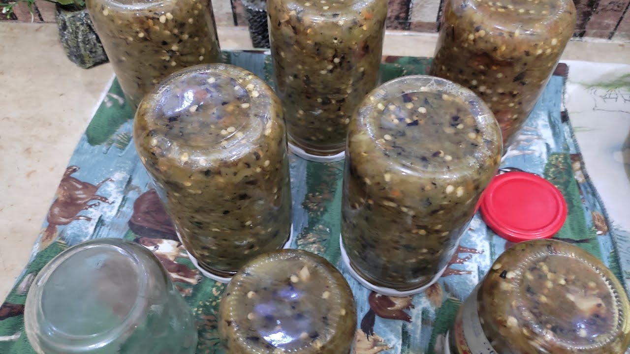 كيفية تصبير والاحتفاظ بالسلاطة مشوية لمدة سنة خارج الثلاجة والبنة عالمية 💯😋