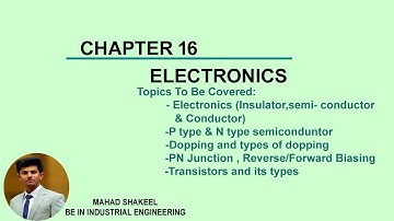 [ECAT/MCAT] physics chapter 16 ( Semi Conductor with complete concept) by Engr Mahad [Urdu|Hindi]