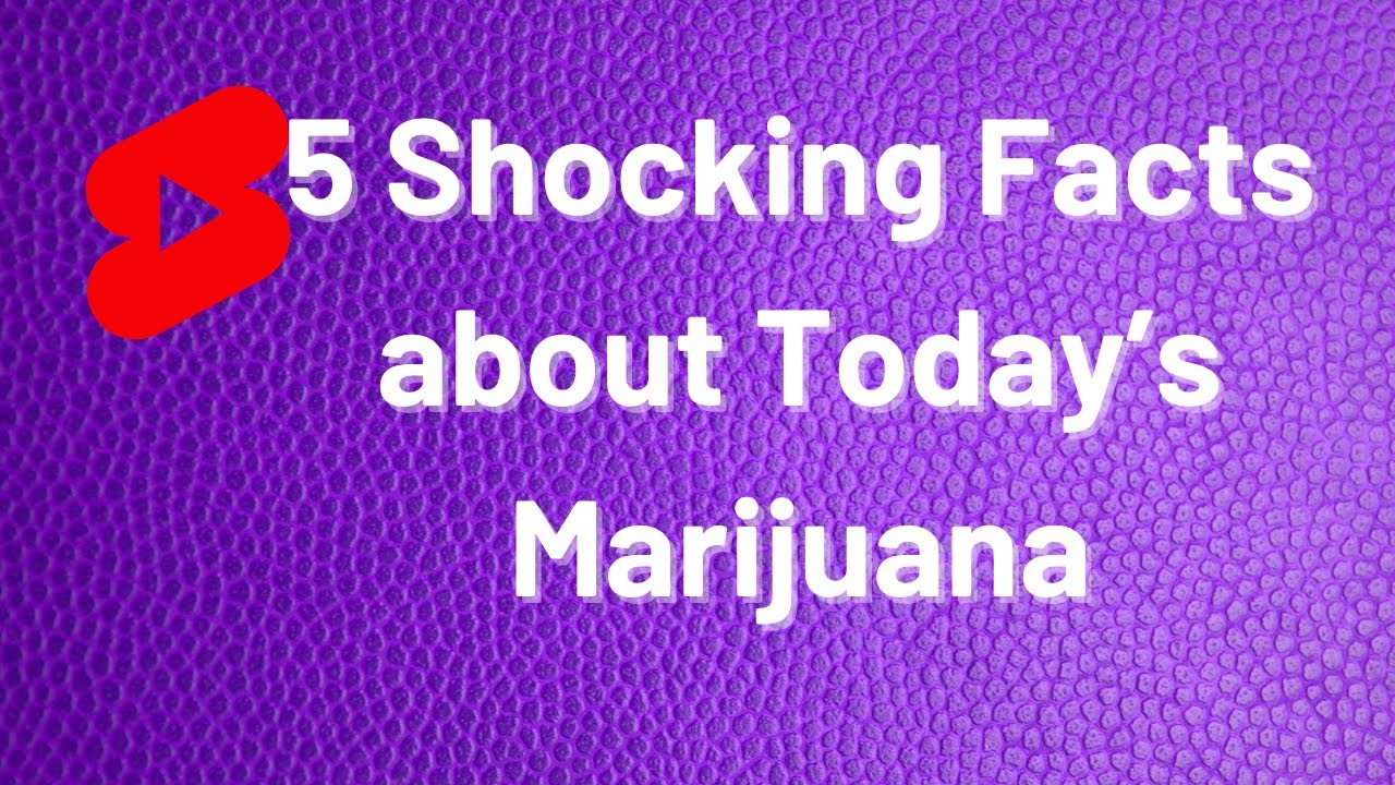 5 Shocking Facts about Today’s Marijuana 🥺 (Cannabis)
