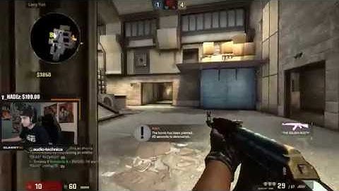 CS:GO - Summit1g FLASHBANG KILL @ Stream highlight