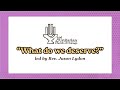 What Do We Deserve? Rev. Jason Lydon, February 11th, 2024