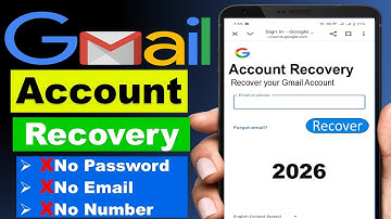How to Recover Gmail Account | Gmail Account Recovery | Google Account Recovery | Gmail Recovery