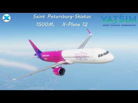 Saint Petersburg-Skiatos A321neo X-Plane 12