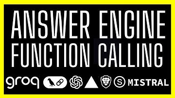 Answer Engine: Groq Function Calling - Next.js, AI SDK, Mixtral, Langchain,  OpenAI, Brave & Serper