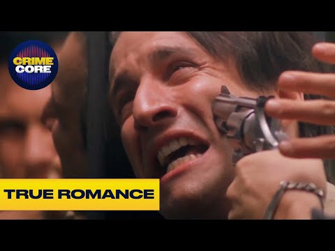 Clarence ALMOST Pulls the Trigger on Elliot in the Elevator! | True Romance | CrimeCore
