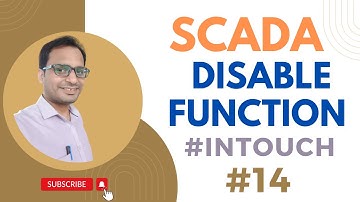 SCADA Tutorial 14 - Disable Function in SCADA Graphics | Online SCADA Training  #intouch #SCADA