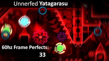 Unnerfed Yatagarasu with Frame Perfects Counter // Geometry Dash