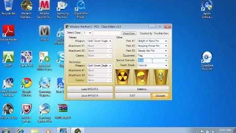 MW2 PS3 Class editor
