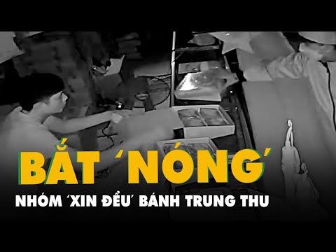 Video Bắt nhóm thanh niên cầm mã tấu 'xin đểu' bánh trung... - youtube