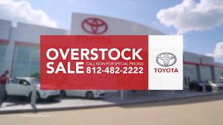 The OVERSTOCK Sale at Uebelhor Toyota