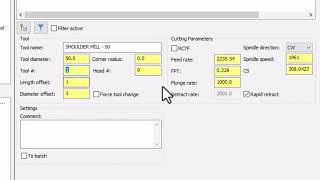 How to Face milling in mastercam      Face milling mastercam 