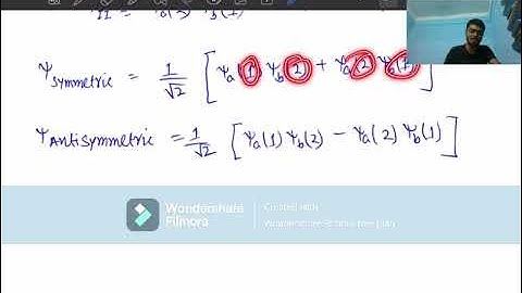 Symmetric and antisymmetric wave functions