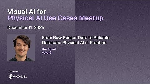 From Raw Sensor Data to Reliable Datasets: Physical AI in Practice