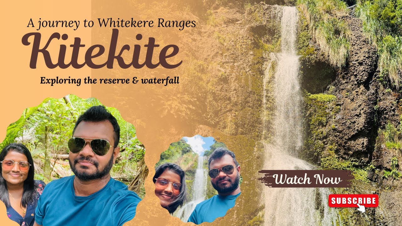 A Journey to Whitekere Ranges 🍃| Kitekite Water Fall & Reserve 💦🪵| by Next Stop