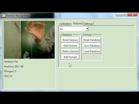 Gesture Recognition with OpenCV - YouTube
