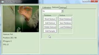 Gesture Recognition with OpenCV