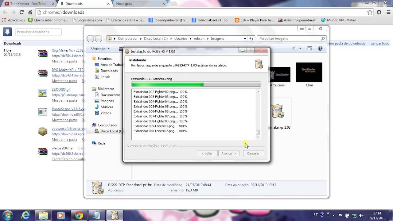 Downlaod do rpg maker Xp + RTP - português - YouTube