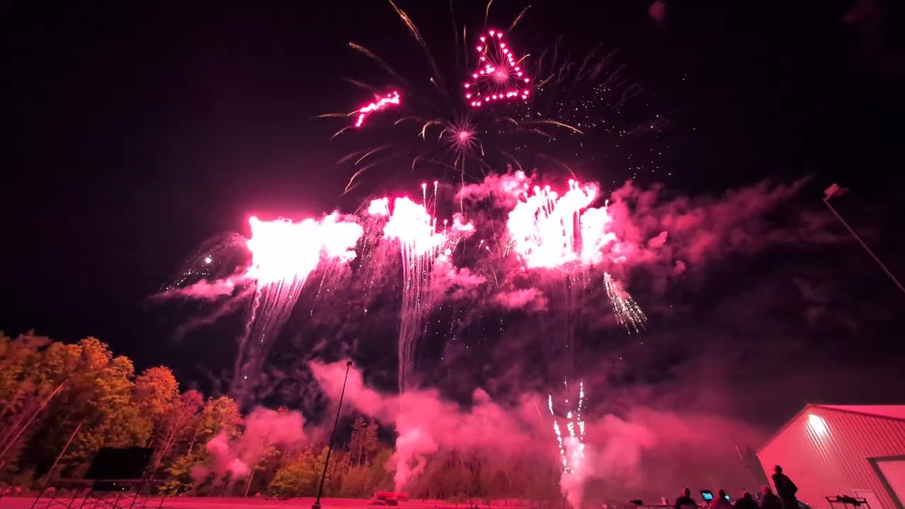 Pyromusical Fireworks @ the casino 2025
