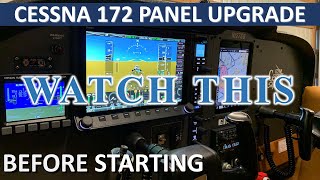 Cessna 172 Panel Upgrade | Dynon Skyview HDX | Watch This First