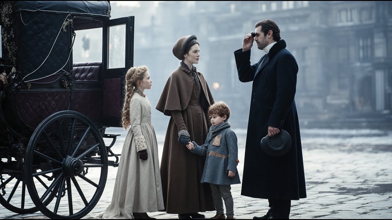 UNA MADRE SOLTERA LLEGÓ POR ERROR A UNA MANSIÓN — Y EL DUQUE VIUDO LE SUPLICÓ QUE NO SE FUERA...