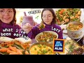 what i've been eating 🌱 lazy budget vegan meals 💸 + ALDI grocery haul 🛒