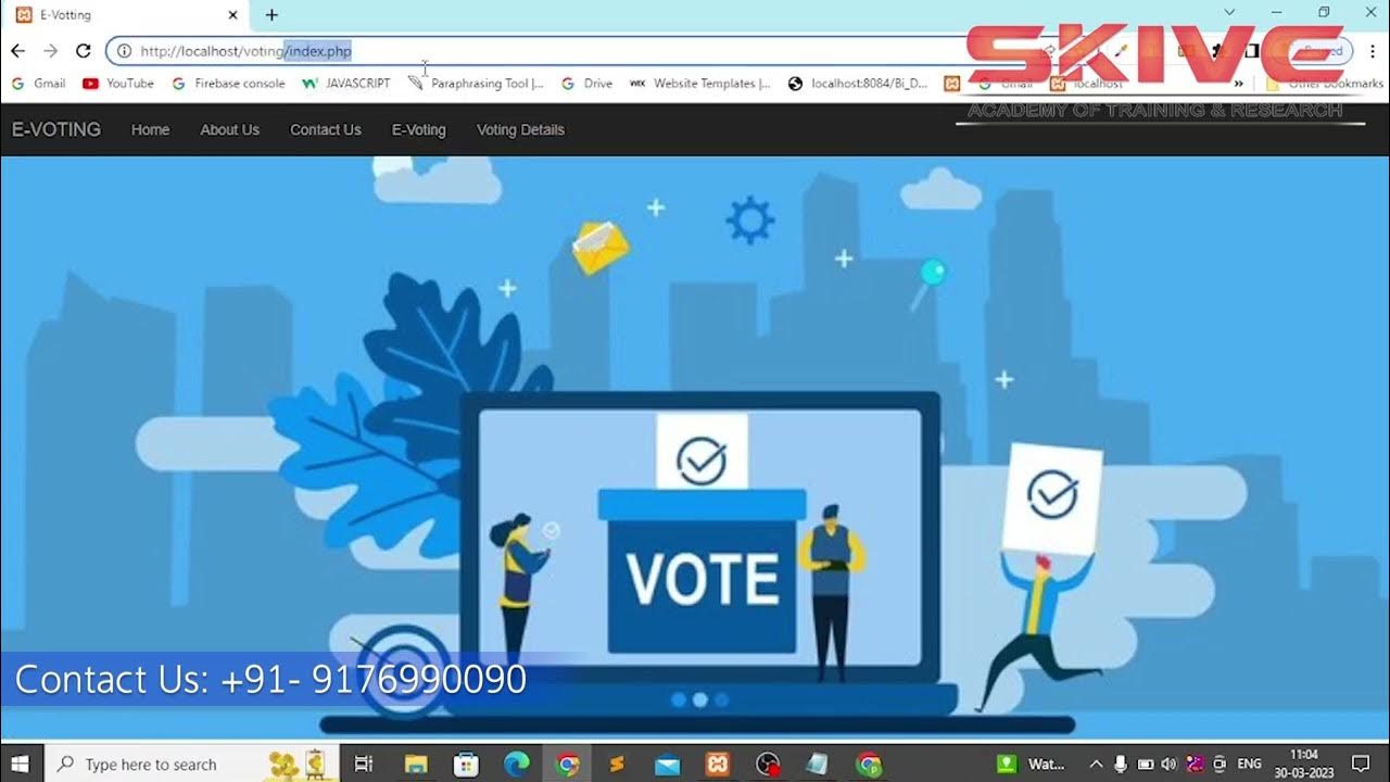 Online E-Voting System | PHP Projects | #phpprojectswithsourcecode # ...