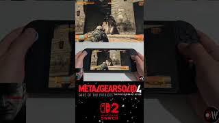 METAL GEAR SOLID 4 Switch 2 Performance: Handheld Gameplay