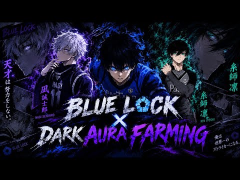 BLUE LOCK X DARK AURA FARMING 🥶🔥 | Anime AMV Edit