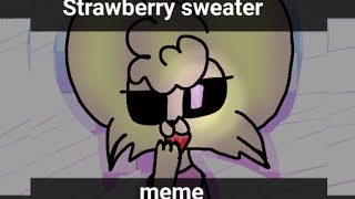 Strawberry Sweater Memepiggyalpha