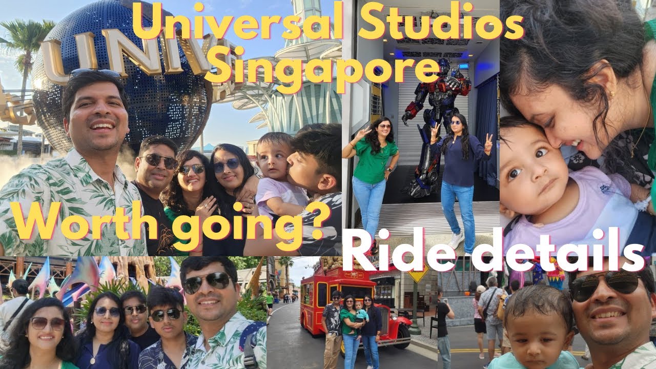 A Day at Universal Studios Singapore || Worth or Hype || Ride details || 3rd time experience