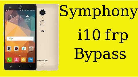 Symphony i10 frp unlock google verification lock remove 1000% 2021