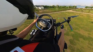 Fpv Experience Flying Car Driving In 360-Degree Video