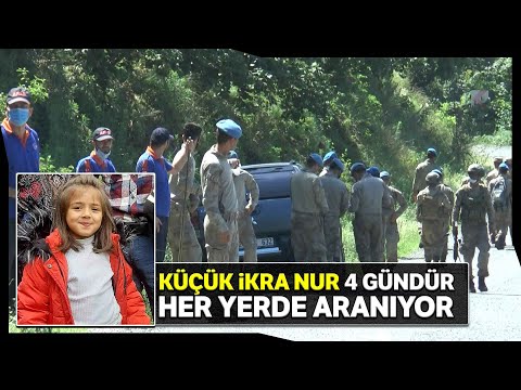 Küçük İkra Nur’u Arama Çalışmaları Dördüncü Gününde Devam Ediyor