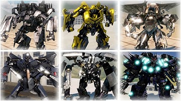 Transformers Crossfire (2024/2025 Roblox video game) - All Characters + Alt Modes