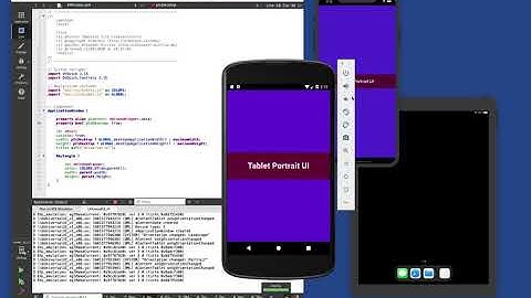 Qt/QML for iOS/Android: Universal UI for phone, tablet and desktop.
