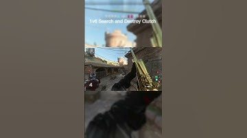 1v6 Search and Destroy CLUTCH with REACTIONS #modernwarfare2 #shorts