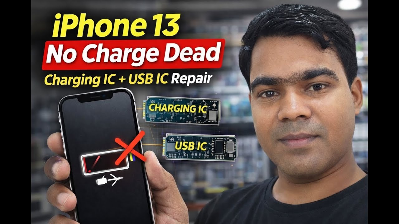 iPhone 13 No Charge dead Repair setup by setup