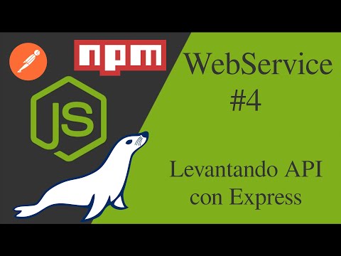 Webservice NodeJS y MariaDB #4 - Levantando API con Express