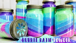 Make Your Own Bubble Bath Powder With Only 4 Ingredients!